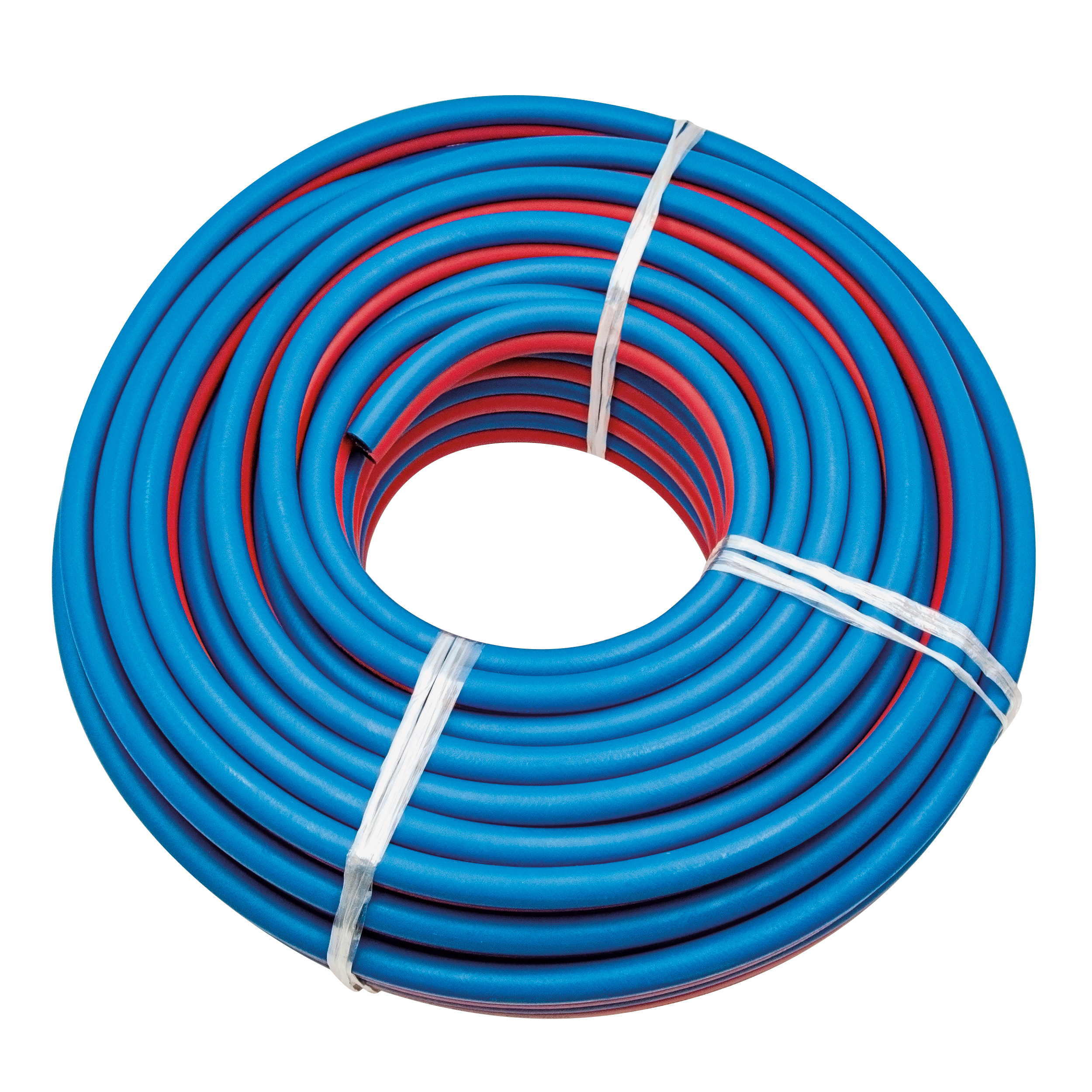 Autogen-Zwillingsschlauch rot-blau NW 6x3,5 EN 559 Rolle 40 m