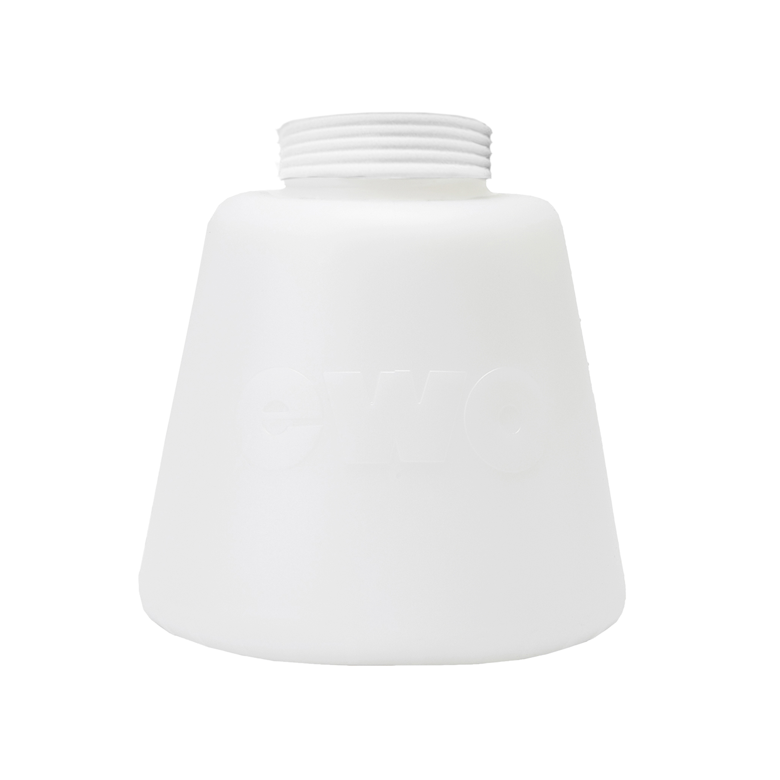 Becher 1 Liter, weiss-opak, Material: HDPE (Hart-Polyethylen), mit ewo-Logo
