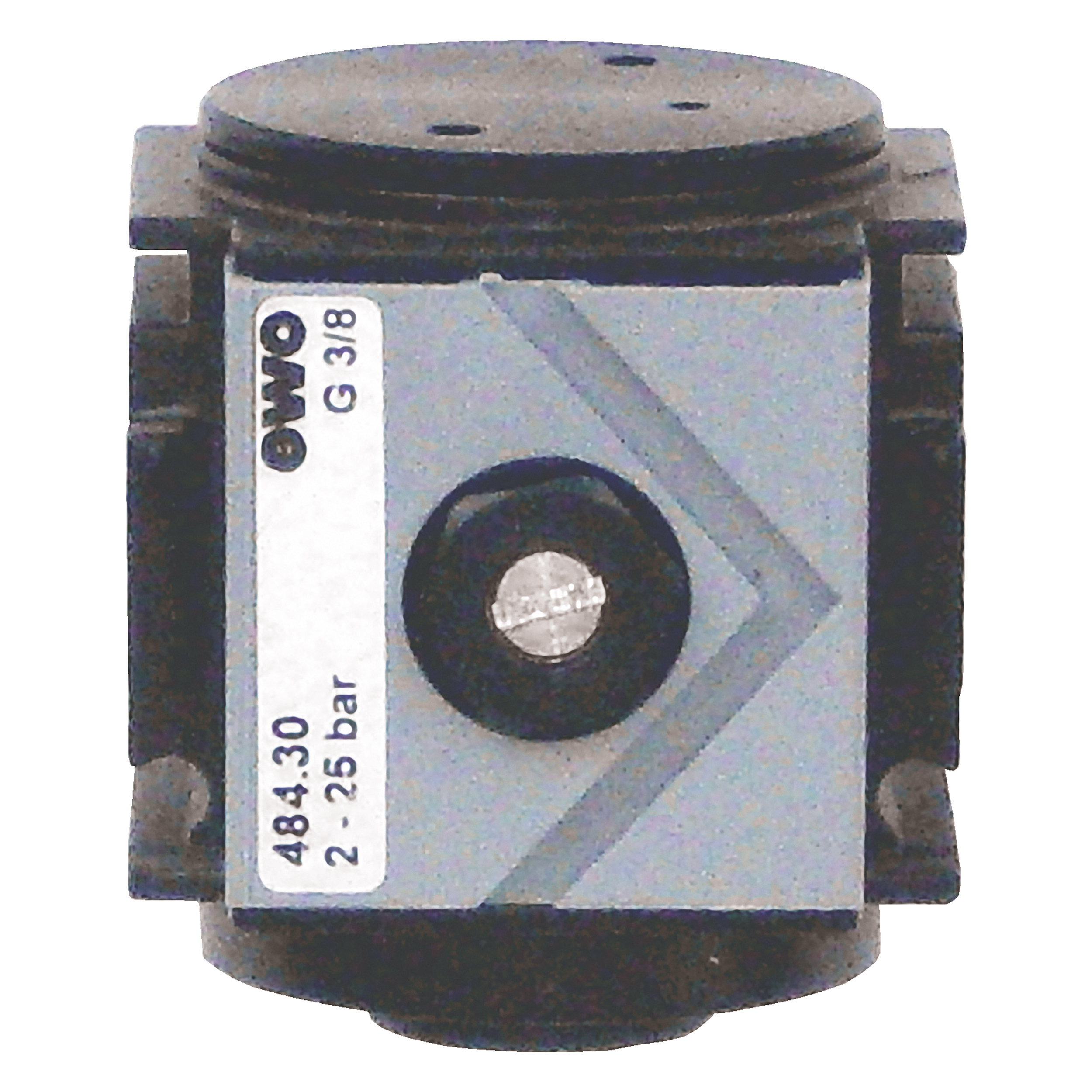 Pneumatisches Anfahrventil Typ 484 variobloc, G½, BG 40, Drossel einstellbar, Umschaltpunkt: ca. 0,6 × OP