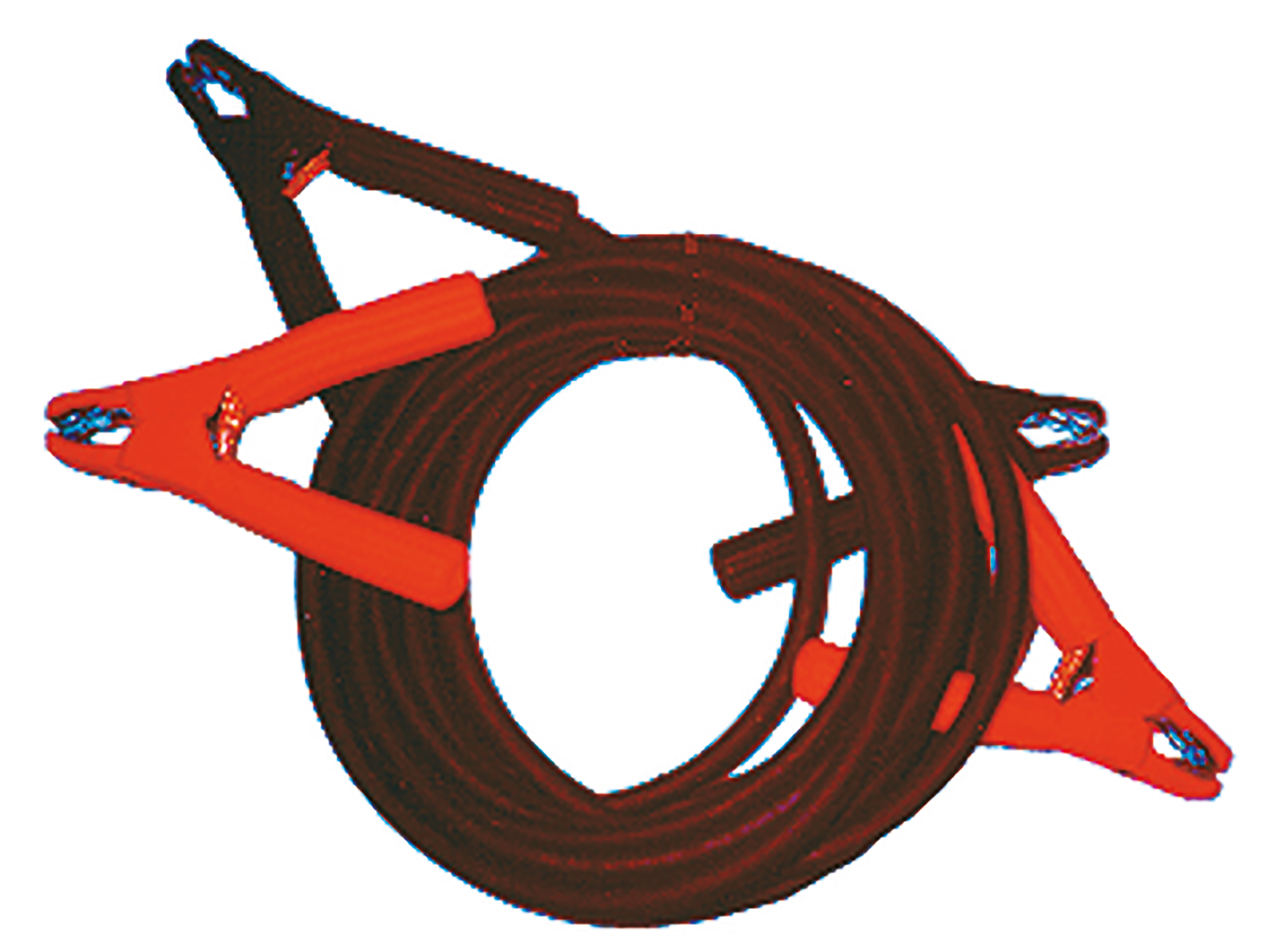 Batterieüberbrückungskabel,2 Kabel komplett m. vollisol.Batterieklemmen rot und Schwarz,16 mm² Kabel mit 100A Ladezange, 3,0 m