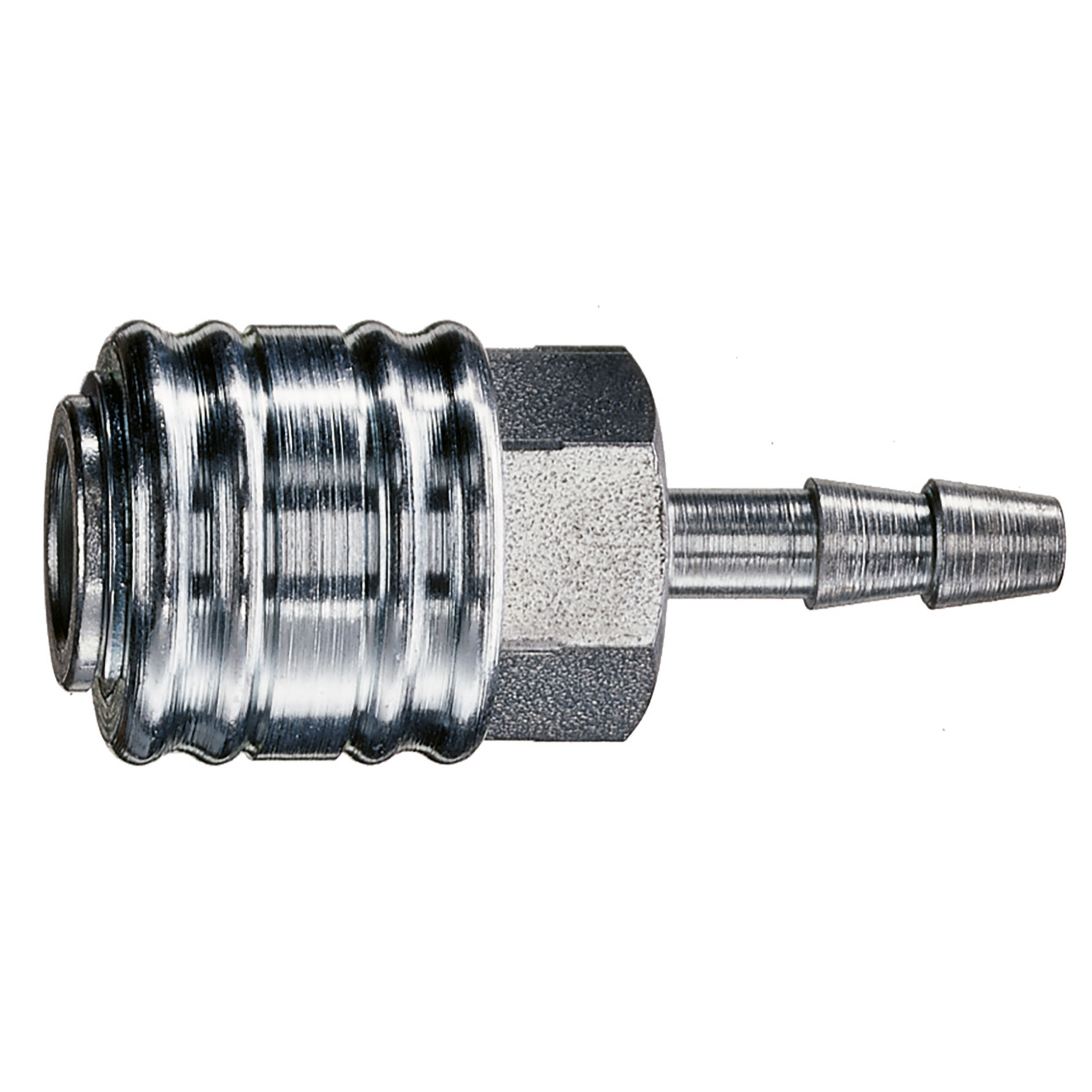 DN 7.2 standardcoupling, stainless steel, hose nozzle