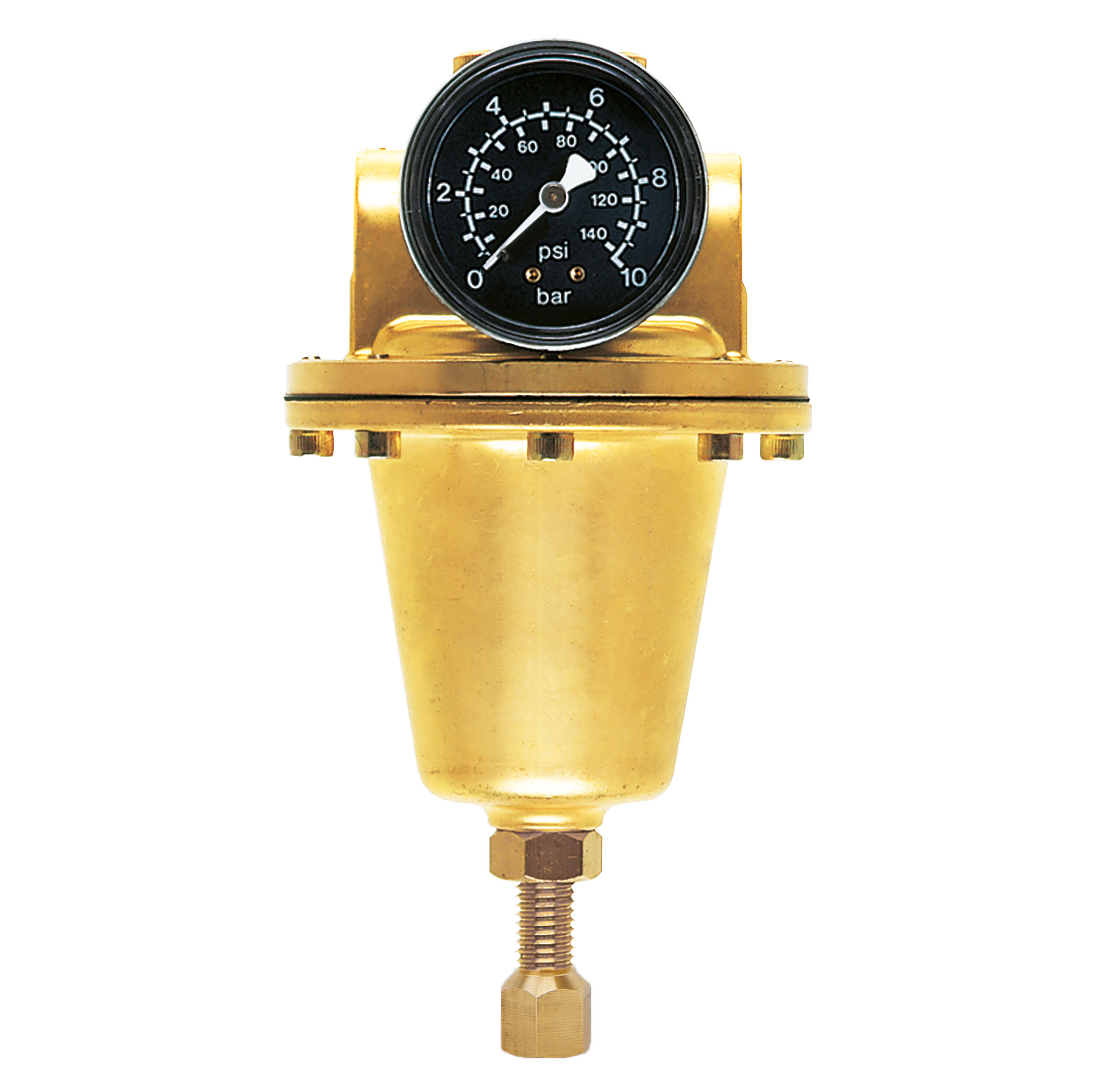 Wasserdruckregler standard, BG 20, G 1/4, 0,5-6 bar, Handrad, ohne Manometermeter