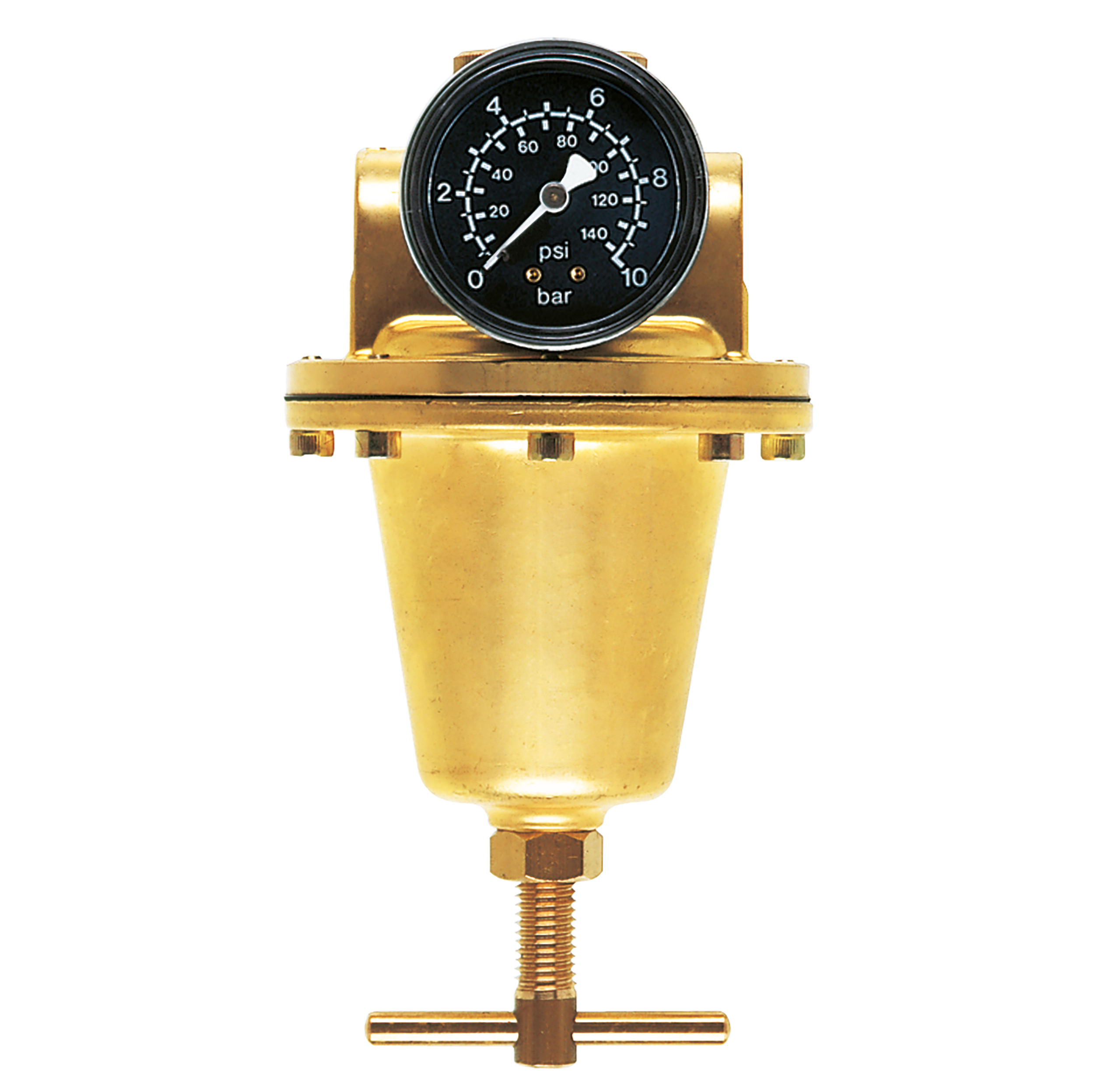 Wasserdruckregler standard, BG 20, G¼, 0,5–6 bar, Handrad, o. Manometer