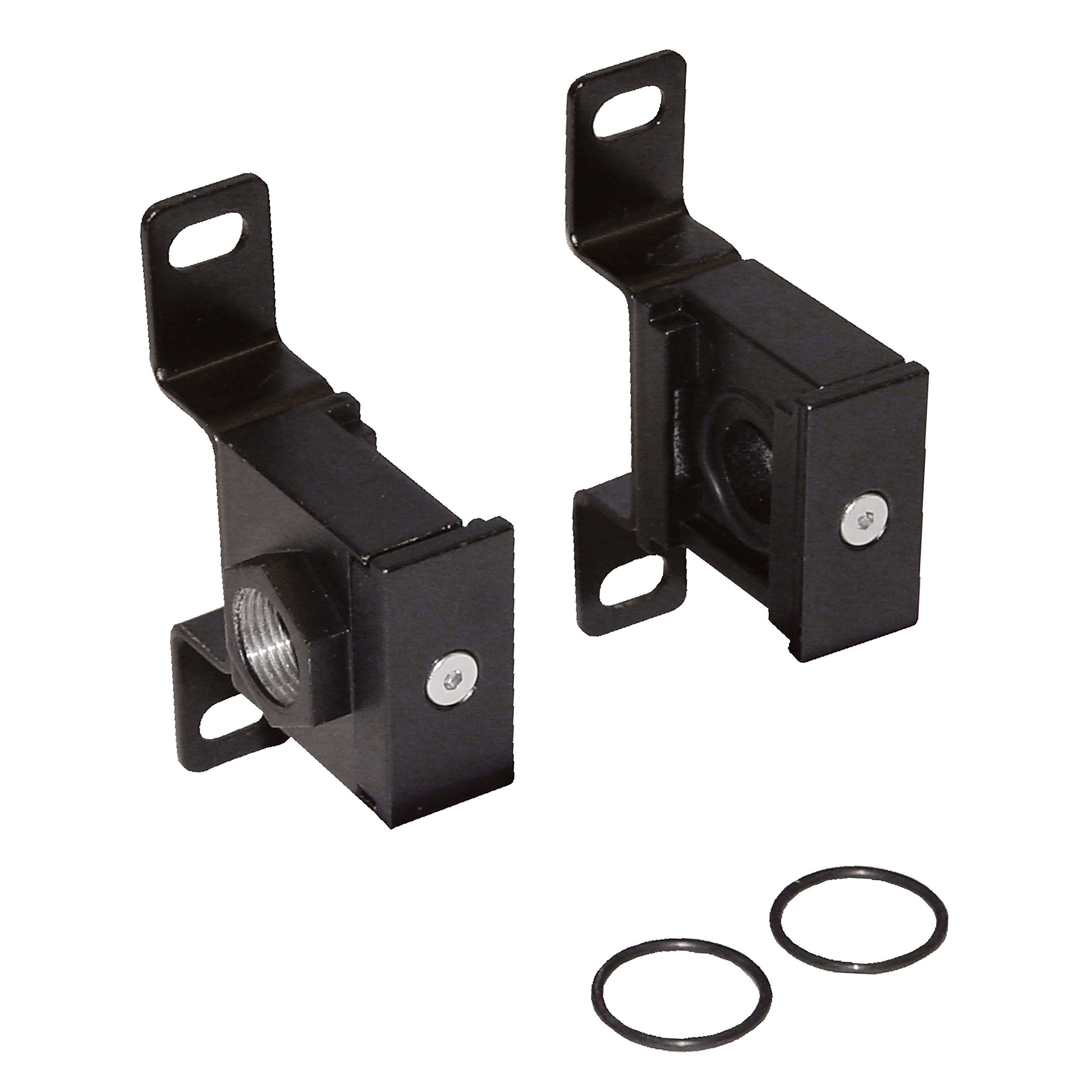 Threaded connection plate set, G⅜, BG 30, without T-bracket, with self-adhesive sealing ring