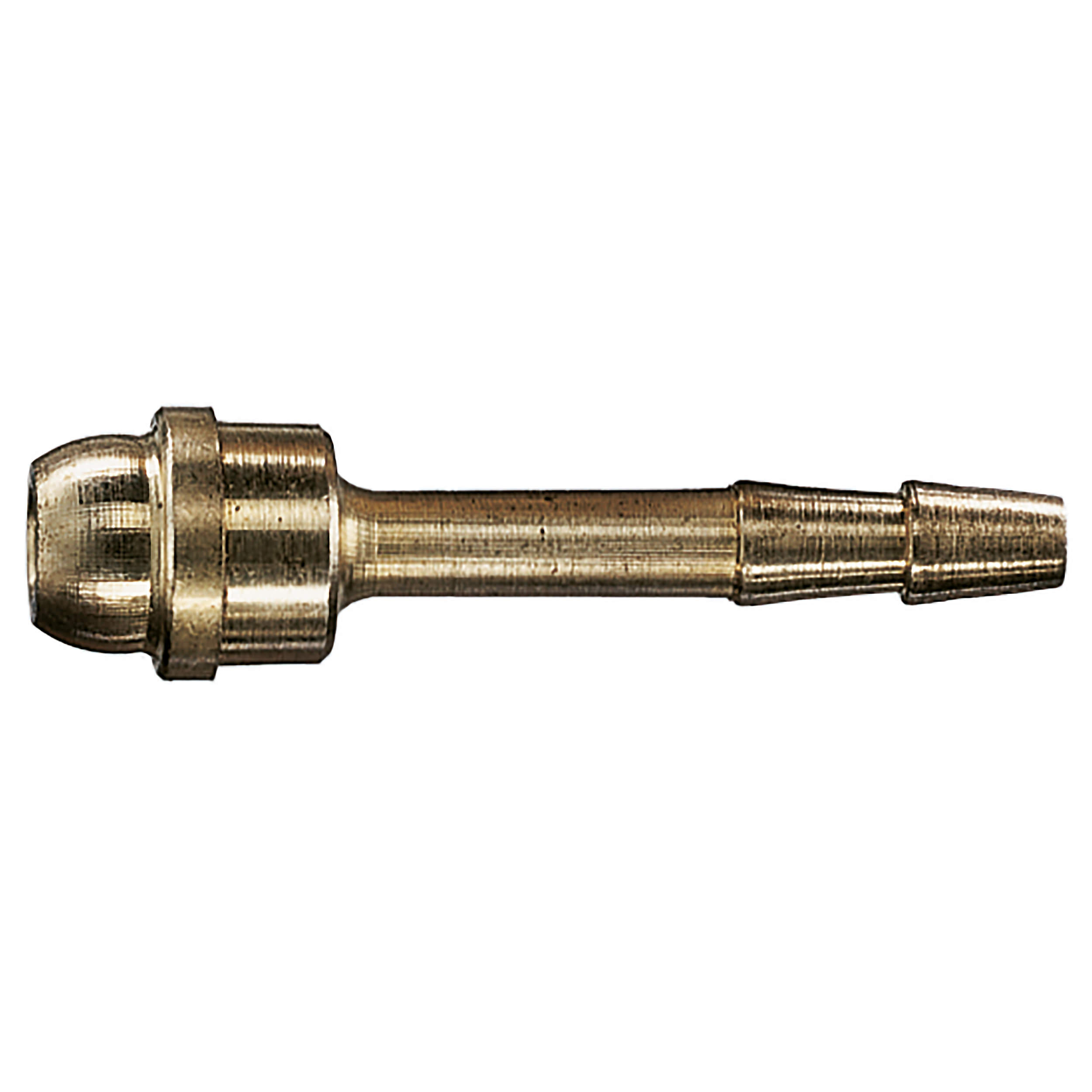 Hose nozzle with ball sealing, connection: G⅛, DN 6, length: 25 mm, MOP 580 psi