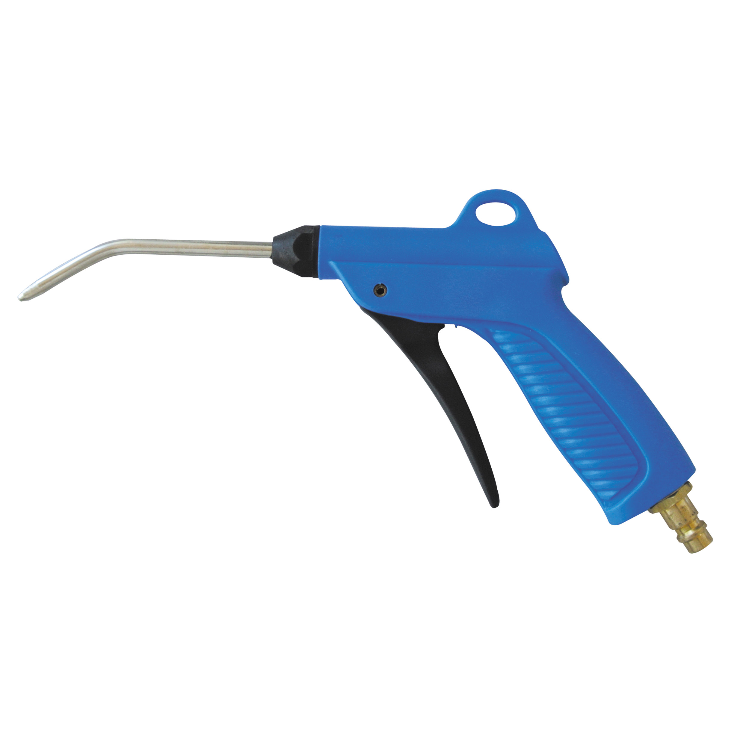 Blow gun, polyamide, blue, MOP 145 psi/10 bar, extension nozzle: hole-Ø2.3 mm, length: 110 mm; G¼ female