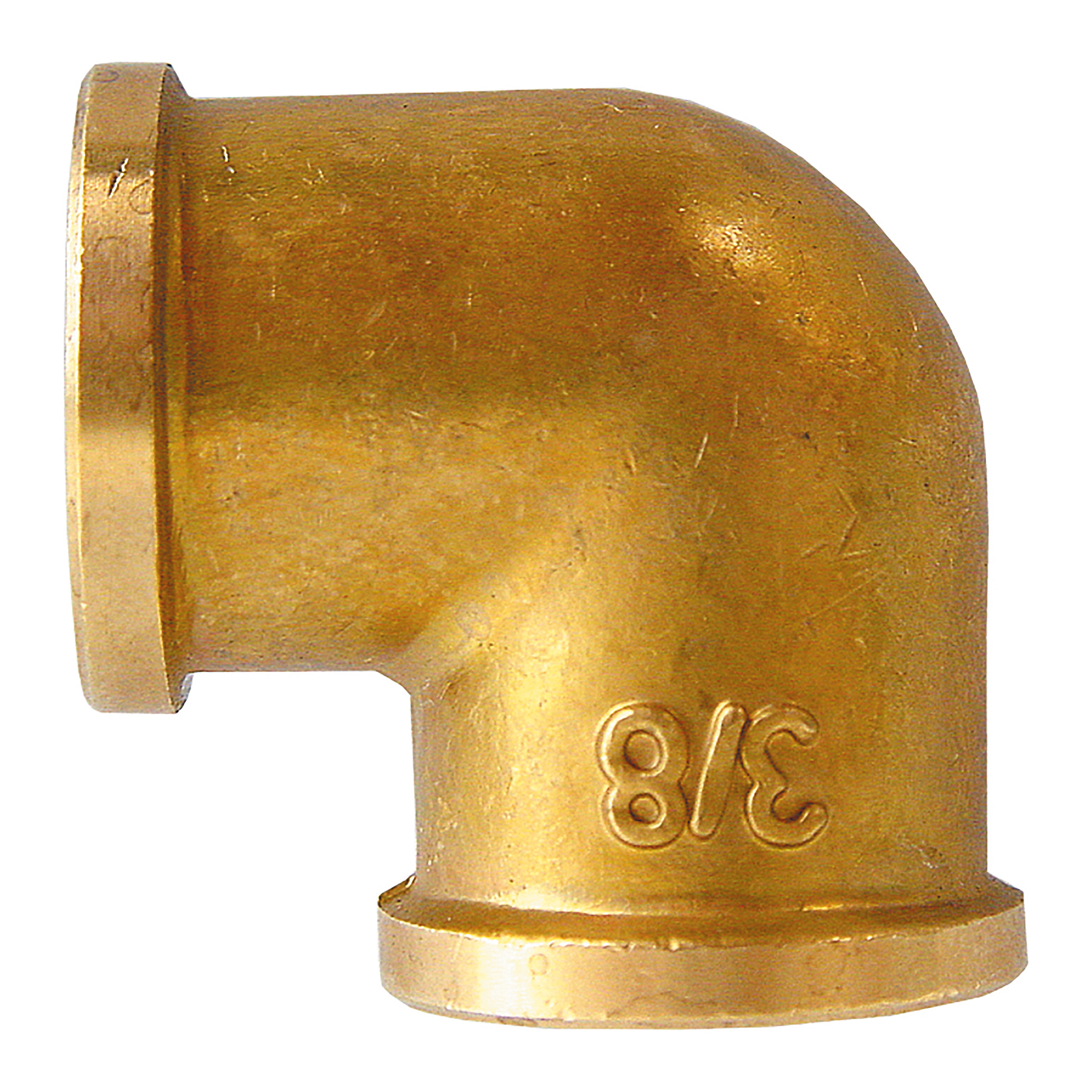 Elbow 90°, connection: 2 × G⅛ female, DN 6, MOP 913 psi, brass